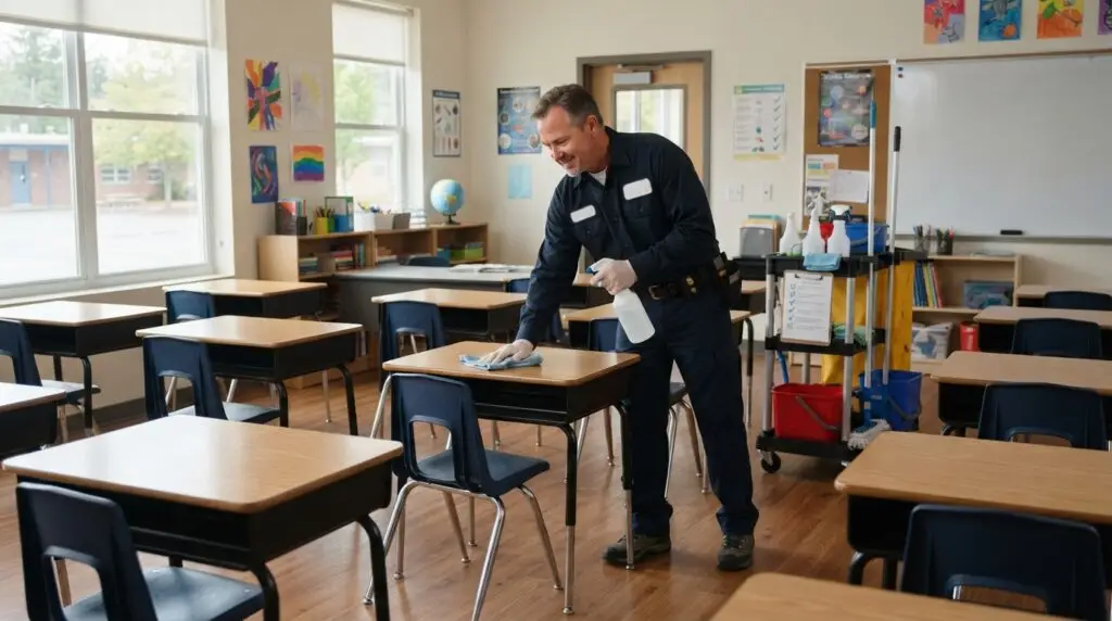 schoonmaak scholen